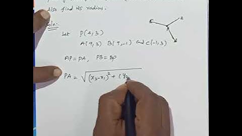 9th Maths : 5.Coordinate Geometry: Example 5.11