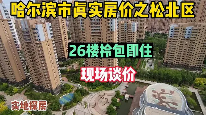 哈爾濱市真實房價之松北區，26樓拎包即住，實地探房現場談價【鬼頭看房】 - 天天要聞