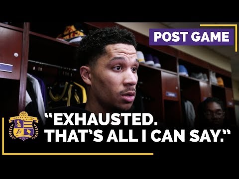 Lakers Rookie Josh Hart Is Exhausted After First Game Back