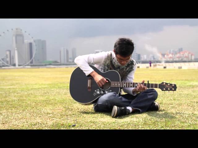 (Adele) Someone Like You - Syafiq Azman (Guitar Cover) class=
