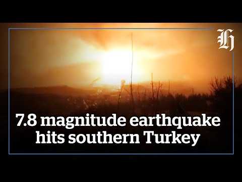 WATCH: Apartment block collapses as 7.8 magnitude earthquake hits Turkey | nzherald.co.nz