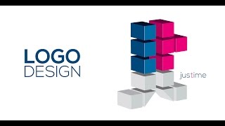 Professional Logo Design - Adobe Illustrator cc (Justime)