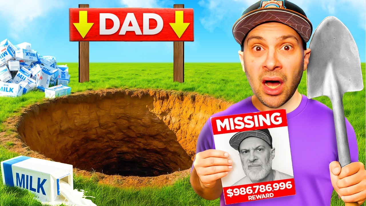 Копаем яму, чтобы найти папу...