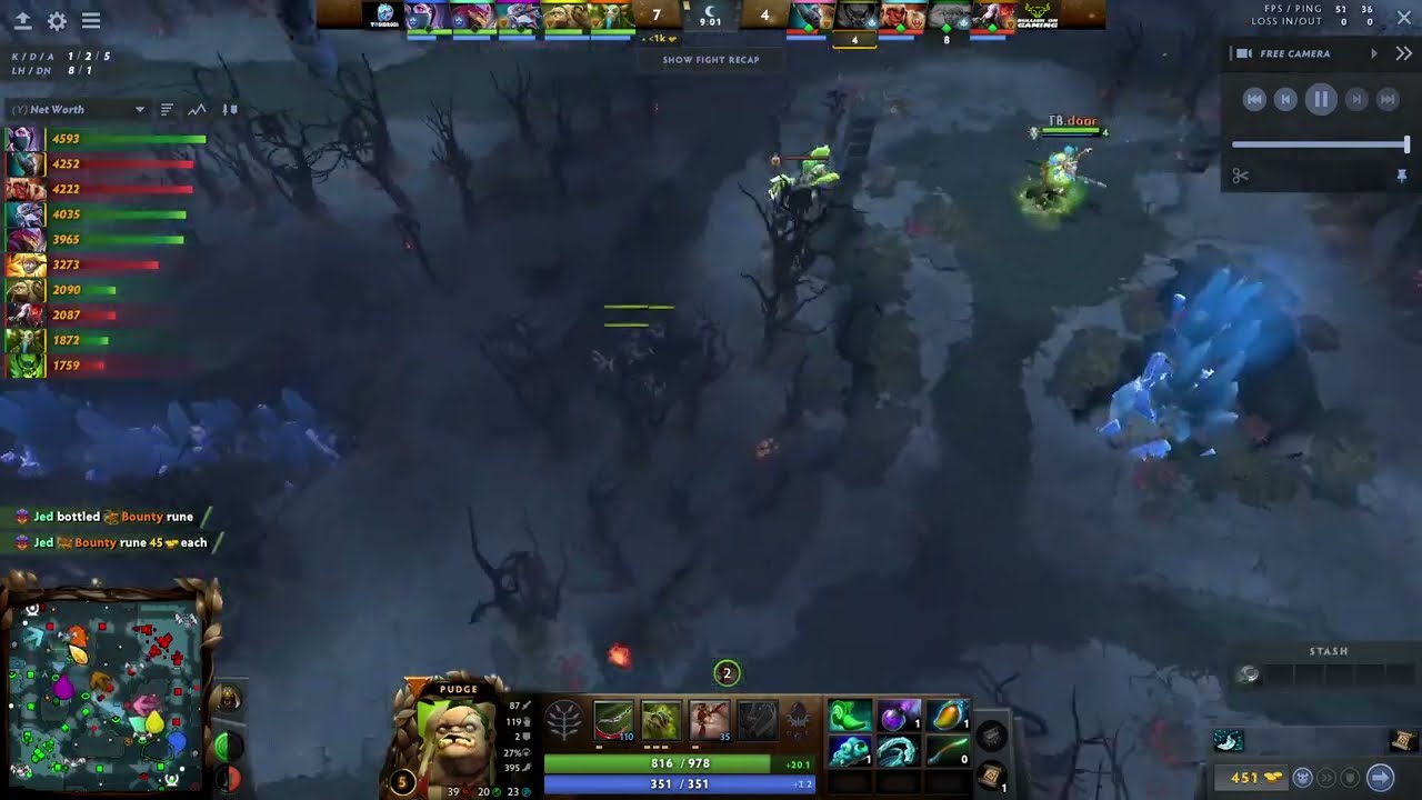 PPD: If Dendi played support pudge