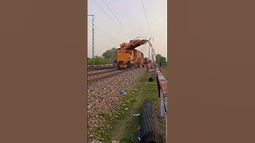 BCM Working || BCM Group BCM+Dumatic+DGS #train #construction #railway #Track_Machine #tracks #tmc