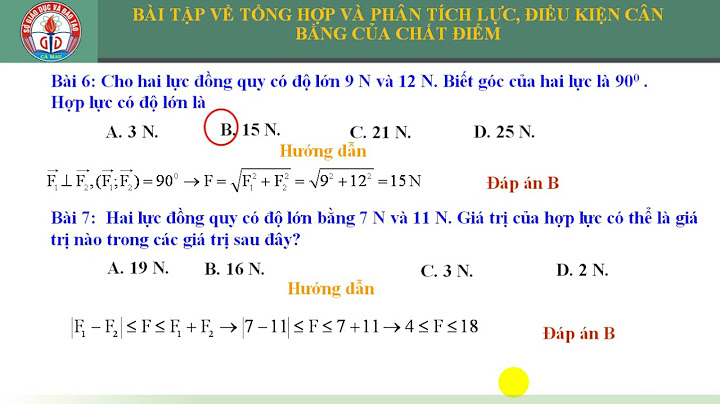 Bài tập lý liên quan đến lực niu tơn