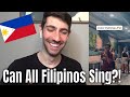 Can All Filipinos Sing?! Listen Challenge Reaction!