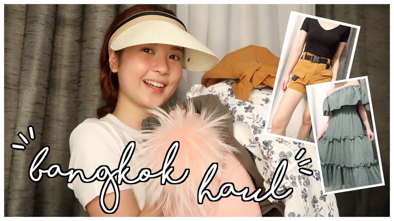 BANGKOK TRY ON HAUL!! 🇹🇭 Philippines PixiePeach ♥ YouTube