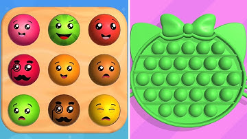 Pop Us! Very Satisfying and Relaxing ASMR Slicing Gameplay Vireo