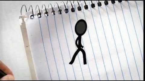 Ink man Animation video