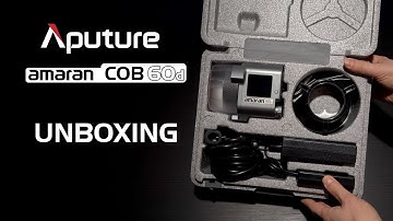 Portable Video Light - Amaran COB 60d by Aputure - UNBOXING