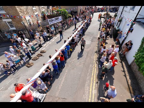 Barwick-in-Elmet Maypole & Garland Installation 2022