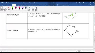 Polygon Vocabulary