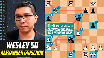 ♟️Endgame Masterclass: Wesley So Turns Tiny Edge into Mate vs Grischuk! [Stockfish 17]