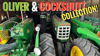 Oliver And Cockshutt Tractor Collection! I Take You On A Tour Of Some Very Rare Tractors!