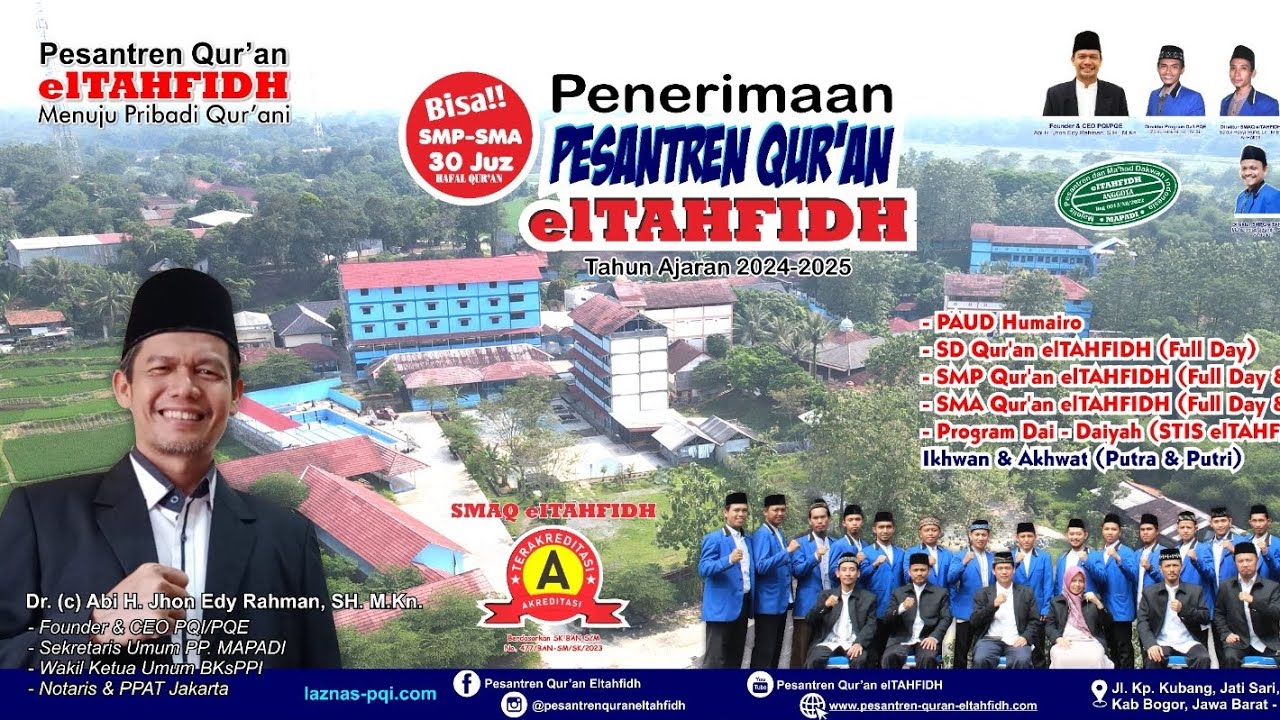 Survei Virtual Pesantren Qur'an elTAHFIDH
