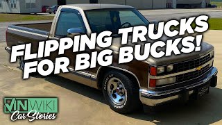 Why did old trucks gain 4x in value last year?
