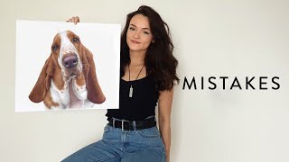 Mistakes I made as a pet portrait commissions artist