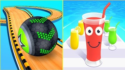 Going Balls vs Juice Run Gameplay  