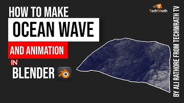 #blender tutorial for ocean wave with #animation for #beginners