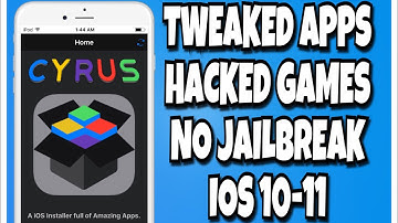 How to Get Tweaked Apps & Hacked Games No Jailbreak IOS 10-11
