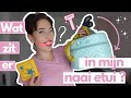 WAT zit er in mijn NAAI etui ?