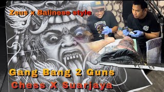 Gangbang two guns | Balinese style x zeus🤘🏻