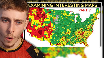 Reacting to Interesting Maps Of The US (Part 7)