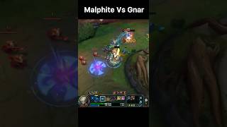 Rock Solid Outplay – Malphite vs Gnar 1v1 #leagueoflegends