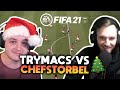 ⚽️🏃🏼 @Trymacs VS. CHEF! FIFA21 Full-Icon Team gegen mein Billo-Team! | Fifa 21