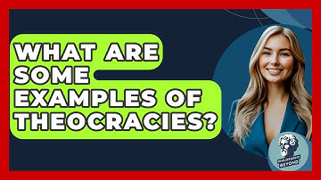 What Are Some Examples Of Theocracies? - Philosophy Beyond
