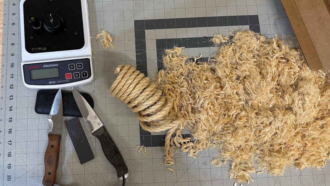 WC Knives AEB—L  Vs. Magnacut Edge CATRA Test My Way