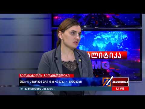 სალომე ქარჩხაძე  დღგ-ს ავტომატური დაბრუნების შედეგებს აფასებს ანალიტიკაში