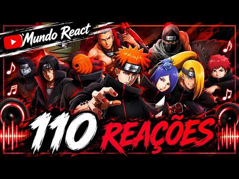 Mult React - Rap da Akatsuki (Naruto) - OS NINJAS MAIS PROCURADOS DO MUNDO | NERD HITS - Mundo React