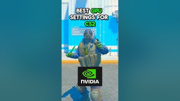 BEST GPU SETTINGS FOR CS2