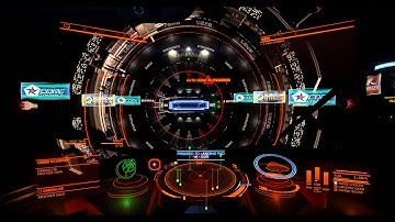 Auto Docking in Elite Dangerous, recorded in 4k