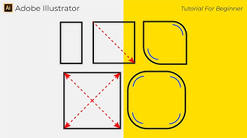 Easy How to Use Rectangle Tool and Modify - Adobe Illustrator Tutorial