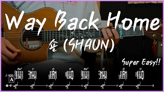 Way Back Home (Super Easy!) - 숀 (SHAUN)