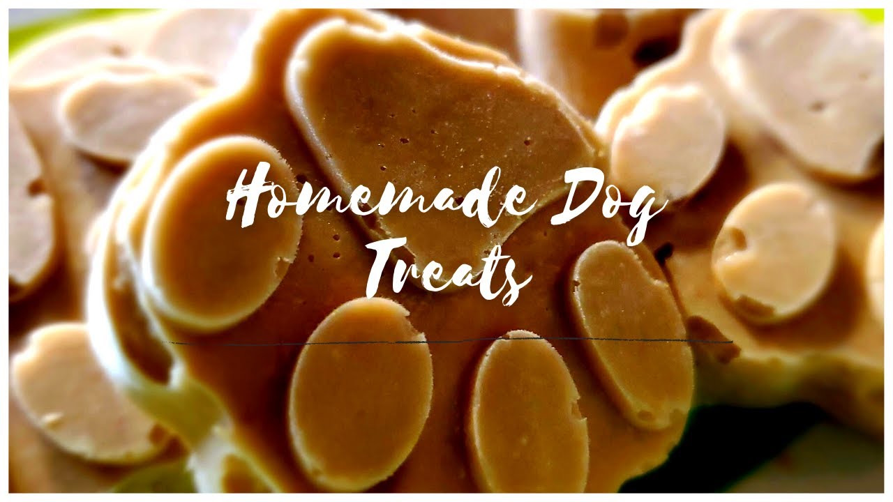 How To Make Homemade Dog Treats Peanut Butter, Banana and Yogurt Dog