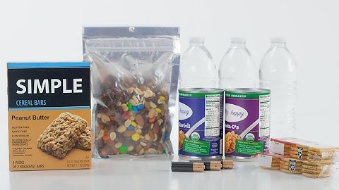 Having Extra Supplies In Case Of An Emergency: It’s Scary Simple | FEMA