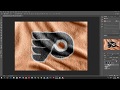 Photoshop Tutorial: Conform an image to a surface  using a displacement map
