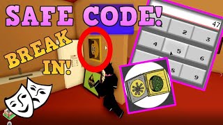 BREAK IN SAFE CODE! HOW TO GET THE SAFE CODE FOR THE SAFE! ROBLOX! CODE BREAKER BADGE!