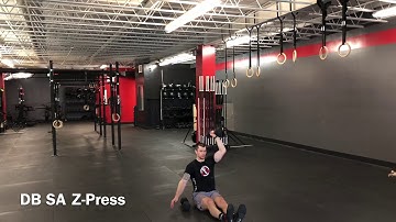 DB Single Arm Z-Press