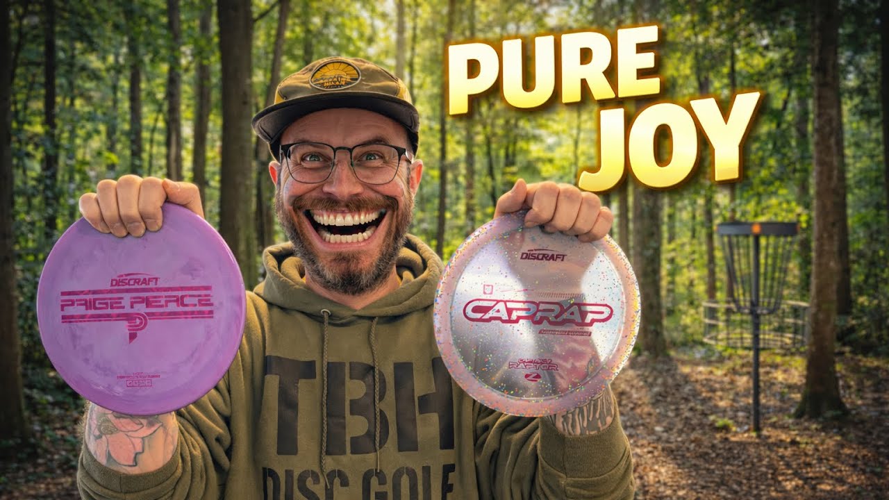 NEW DISCRAFT RELEASE - CapRap Brings the Heat… But the JOY Brings the SMILES! #discgolf #review