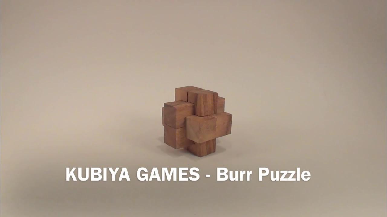 Diamond #33 - Challenging Burr Puzzle – Kubiya Games