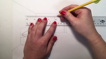 Creating an Interior Space Using 1-Point Perspective