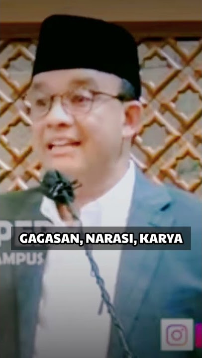 Anies Baswedan: 'Gagasan, Narasi, Karya || #aniesbaswedan #anies #gubernurdki