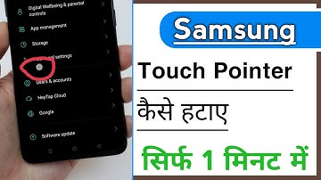 How To Remove Touch Pointer in Samsung Device 2024