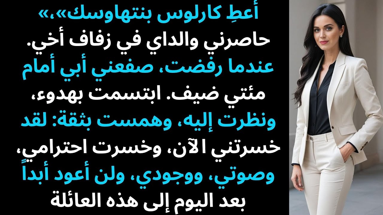 في حفل زفاف أخي، طالبني والداي بالتخلي عن بنتهاوسي — وصفعني أبي أمام الجميع.