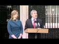 Gordon Brown resigns as Prime Minister